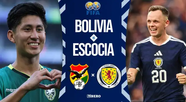 Bolivia y Escocia juegan este sábado por un partido amistoso internacional desde Nueva Jersey.