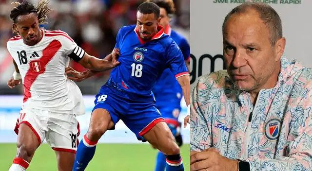 Sebastien Migné, técnico de Haití, dio fuerte comentario sobre la selección peruana tras derrota Sebastien Migné, técnico de Haití, dio fuerte comentario sobre la selección peruana tras derrota