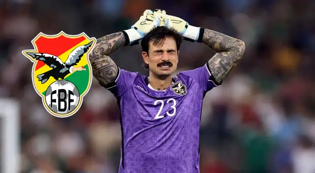 Guillermo Viscarra recibió dura noticia tras goleada de Escocia a la selección boliviana. Foto: composición Líbero Guillermo Viscarra recibió dura noticia tras goleada de Escocia a la selección boliviana. Foto: composición Líbero