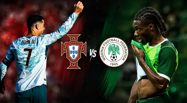 Programación partido entre Portugal vs Nigeria. Foto: composición Líbero