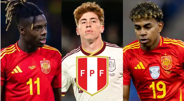 Lamine Yamal, Nico Williams y Víctor Muñoz son bajas de la selección española para enfrentar a Perú