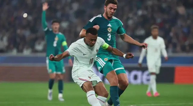 Francia vs. Irlanda del Norte juegan en Lille por un partido amistoso previo al Mundial 2026.