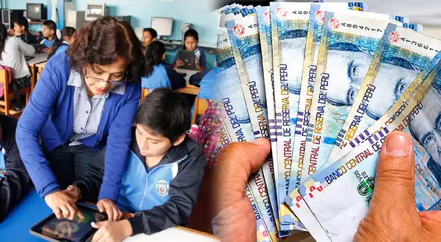 El bono por escolaridad en el Perú para el año 2026 tiene un monto de 400 soles.