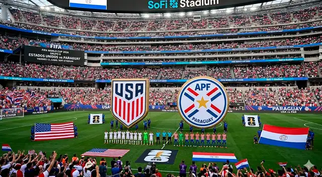 Estados Unidos y Paraguay juegan este viernes por la fecha 1 del grupo D del Mundial 2026. Estados Unidos y Paraguay juegan este viernes por la fecha 1 del grupo D del Mundial 2026.