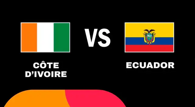 Ecuador vs Costa de Marfil Ecuador vs Costa de Marfil