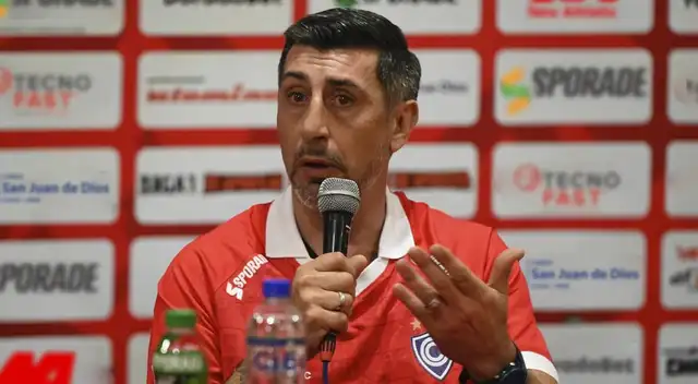 Cristian Díaz dirigió a Cienciano desde agosto de 2024 hasta abril de 2025.