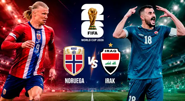 Irak vs Noruega se enfrentarán este martes 16 de junio. Irak vs Noruega se enfrentarán este martes 16 de junio.
