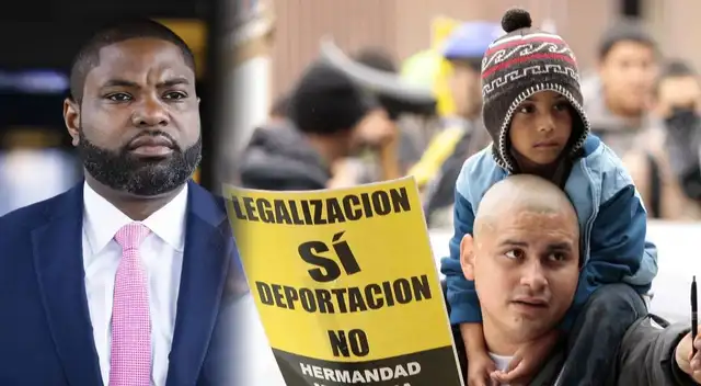 Byron Donalds, respaldado por Trump, rechazó la amnistía para inmigrantes indocumentados.