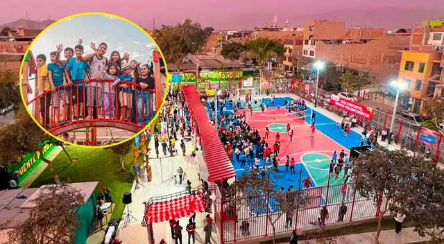 Municipalidad de Puente Piedra entrega espacio moderno que mejora la calidad de vida de sus vecinos. Municipalidad de Puente Piedra entrega espacio moderno que mejora la calidad de vida de sus vecinos.