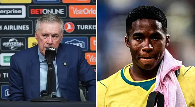 Desde Brasil se dieron a conocer el motivo de por qué Ancelotti no uso a Endrick contra Marruecos.Foto: composición Líbero/difusión Desde Brasil se dieron a conocer el motivo de por qué Ancelotti no uso a Endrick contra Marruecos.Foto: composición Líbero/difusión