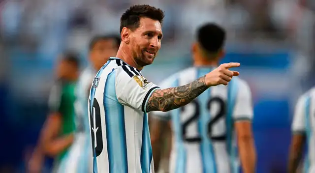 Lionel Messi convirtió un doblete en la victoria de Argentina sobre Argelia. Lionel Messi convirtió un doblete en la victoria de Argentina sobre Argelia.