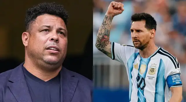 Ronaldo Nazário dio rotundo calificativo a Lionel Messi tras superarlo como goleador en la historia de la Copa del Mundo
