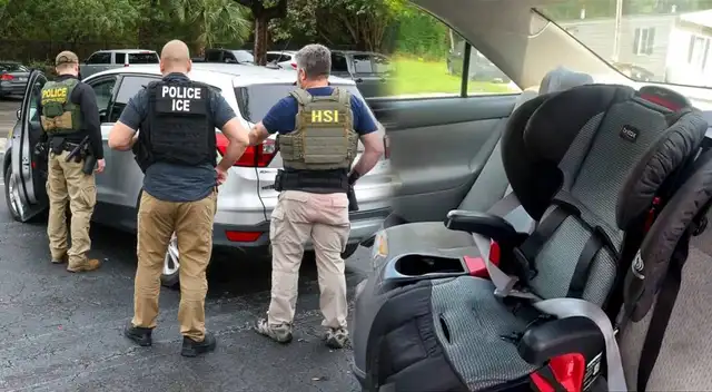 ICE dejó a un niño de 5 años solo en un auto en Alabama tras arrestar a su padre. ICE dejó a un niño de 5 años solo en un auto en Alabama tras arrestar a su padre.