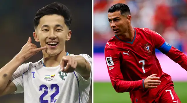 Historial de partidos de Portugal y Uzbekistan. Foto: composición Líbero/IG Historial de partidos de Portugal y Uzbekistan. Foto: composición Líbero/IG