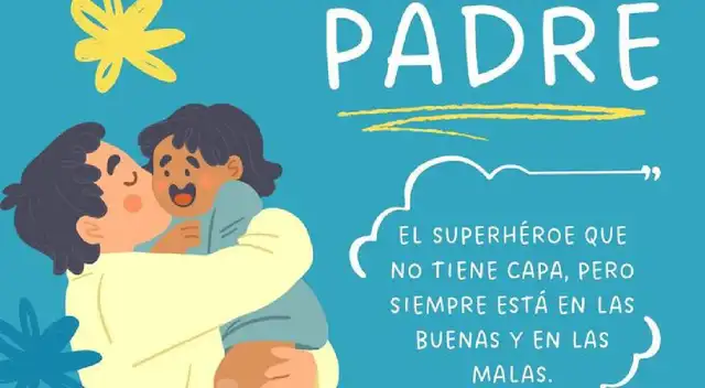 Padre: un superhéroe que está en buenas y malas. Padre: un superhéroe que está en buenas y malas.