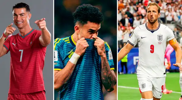 Cristiano Ronaldo, Luis Díaz y Harry Kane jugarán este martes 23 de junio.