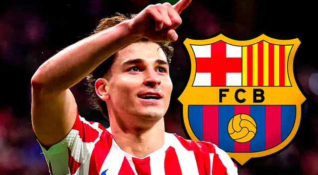 Julián Álvarez habló sobre su posible fichaje por el Barcelona.