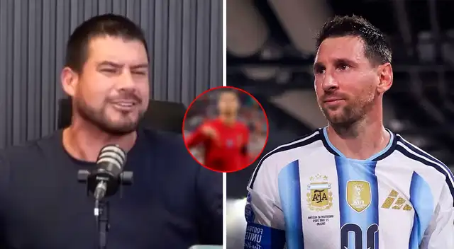 Erick Delgado dio a conocer su opinión sobre si Messi es el mejor del mundo. Foto: composición Líbero/Entre Palos Erick Delgado dio a conocer su opinión sobre si Messi es el mejor del mundo. Foto: composición Líbero/Entre Palos