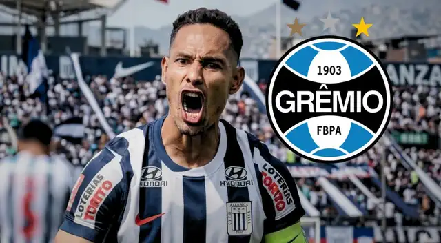 Alianza Lima confirmó si Renzo Garcés dejará el club para fichar por Gremio de Brasil