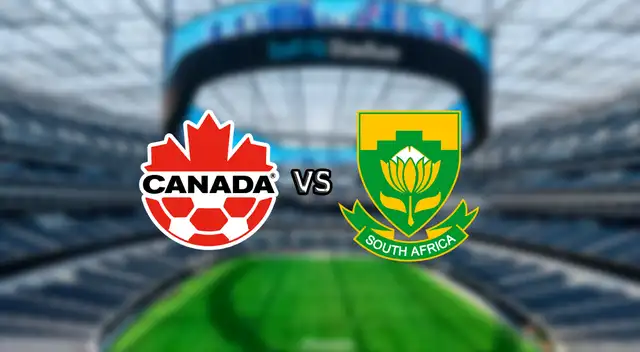 Canadá vs Sudáfrica por los 16avos de final del Mundial 2026. Foto: composición Líbero