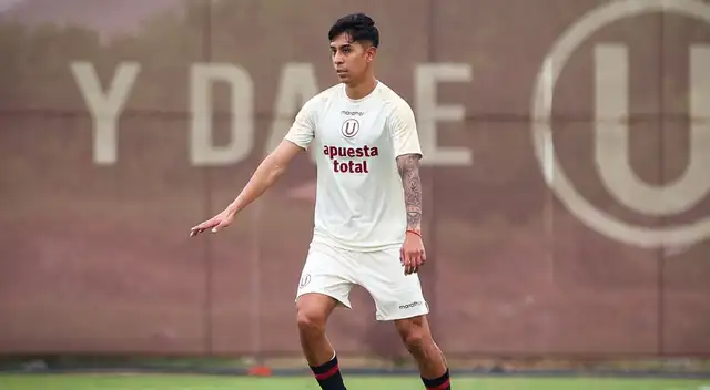 Adrián Quiroz habló sobre como se siente en Universitario. Foto: Universitario