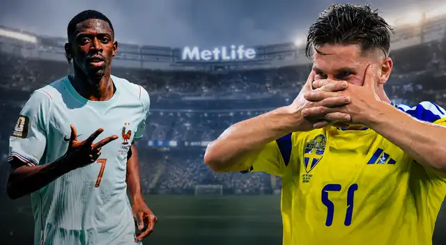 Francia vs Suecia por los playoffs del Mundial 2026.Foto: composición Líbero/IG