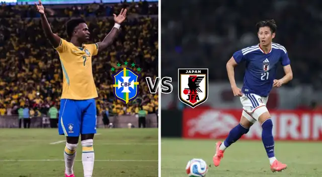 Alineaciones de Brasil vs Japón por el Mundial 2026. Foto: composición Líbero/IG