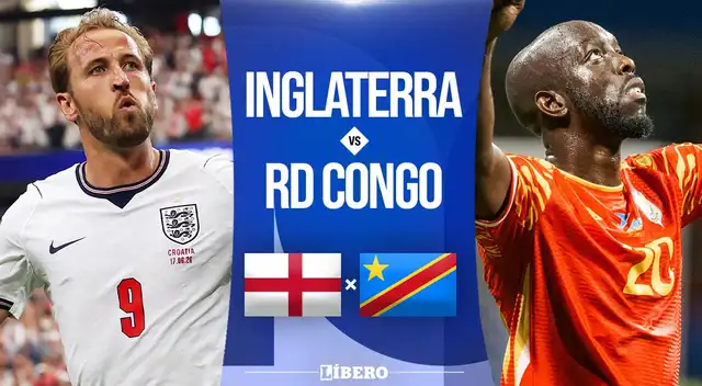 Inglaterra vs RD Congo EN VIVO por el Mundial 2026.