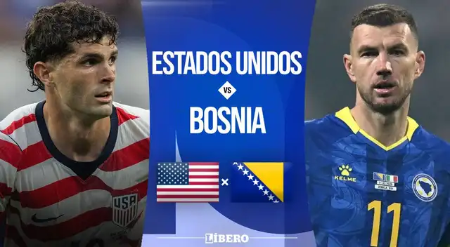 Estados Unidos enfrentará a Bosnia y Herzegovina por el Mundial 2026. Estados Unidos enfrentará a Bosnia y Herzegovina por el Mundial 2026.