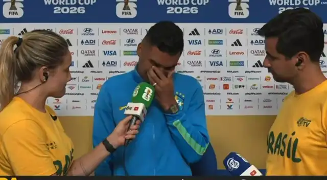 Casemiro lloró tras quedar eliminado del Mundial 2026 con la selección de Brasil Casemiro lloró tras quedar eliminado del Mundial 2026 con la selección de Brasil