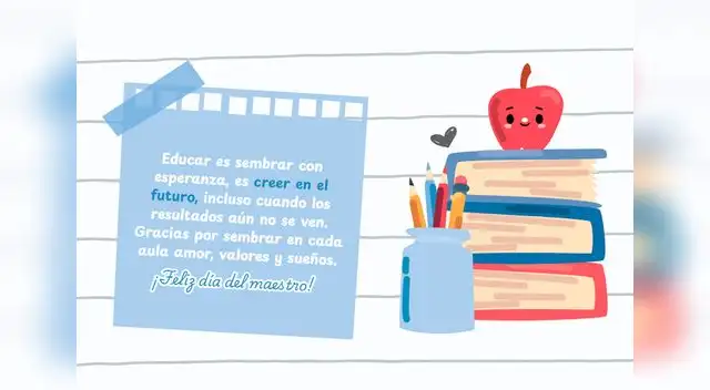 Sorprende a ese docente especial con las mejores imágenes del Día del Maestro y envíale un saludo lleno de gratitud. Sorprende a ese docente especial con las mejores imágenes del Día del Maestro y envíale un saludo lleno de gratitud.