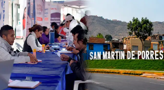 La Municipalidad de San Martín de Porres lanza una convocatoria laboral para este 10 de julio. La Municipalidad de San Martín de Porres lanza una convocatoria laboral para este 10 de julio.
