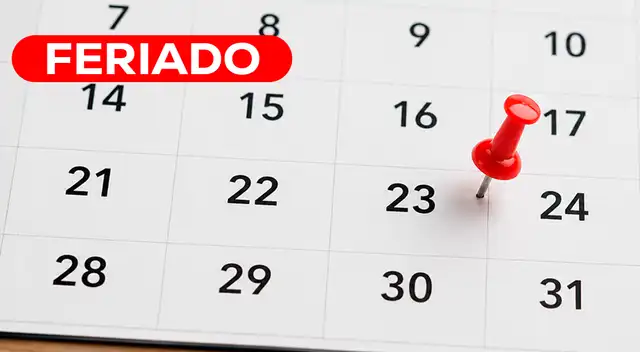 El 23 de julio es feriado nacional en el Perú: conoce qué se celebra en el Perú y quiénes descansan. El 23 de julio es feriado nacional en el Perú: conoce qué se celebra en el Perú y quiénes descansan.