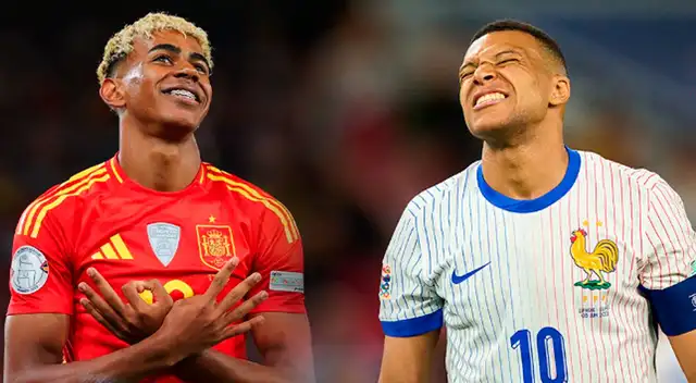 Lamine Yamal le ha ganado varios duelos a Kylian Mbappé.