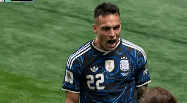 Lautaro Martínez y su golazo. Lautaro Martínez y su golazo.