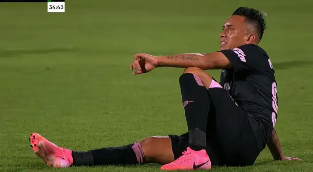 Christian Cueva salió lesionado en su debut con Sport Boys Christian Cueva salió lesionado en su debut con Sport Boys