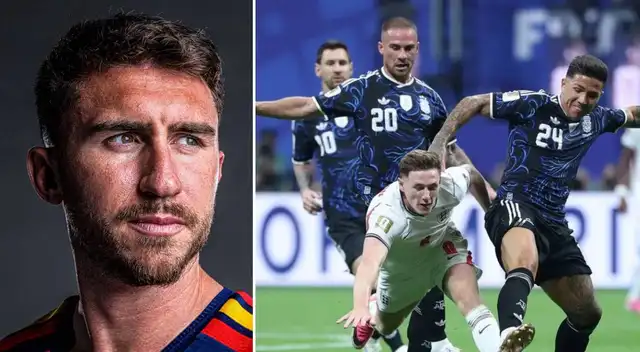 Aymeric Laporte habló sobre la previa del partido entre España vs. Argentina.