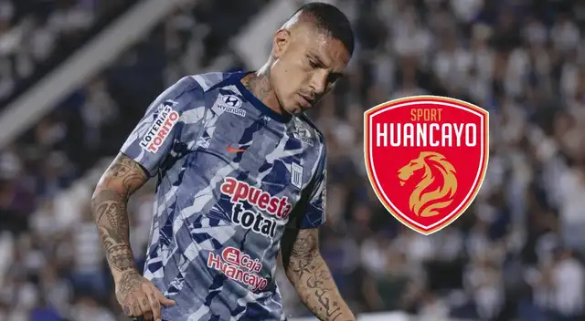 Delantero de Sport Huancayo dejó rotundo comentario sobre Paolo Guerrero.