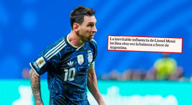 Messi recibió fuertes calificativos de medios ingleses tras clasificar a la final del Mundial. Foto: composición Líbero Messi recibió fuertes calificativos de medios ingleses tras clasificar a la final del Mundial. Foto: composición Líbero