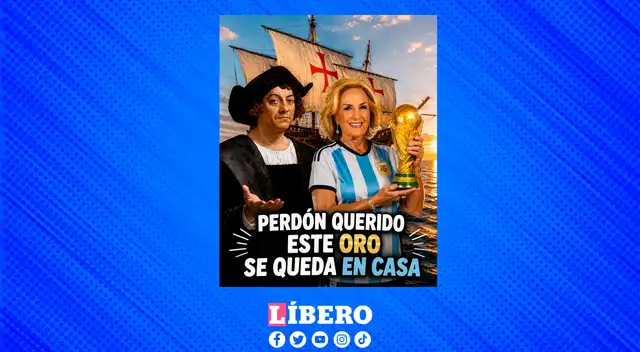 Meme de Mirtha Legrand y Cristóbal Colón ya se juegan la final del Mundial 2026. Meme de Mirtha Legrand y Cristóbal Colón ya se juegan la final del Mundial 2026.