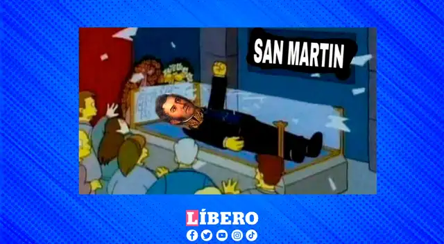 El General Don José de San Martín desata las risas antes de la gran final. El General Don José de San Martín desata las risas antes de la gran final.