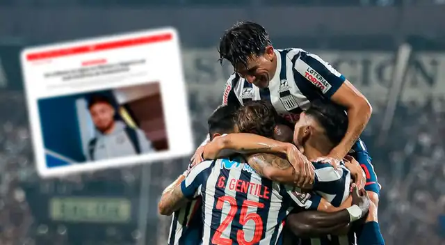 Prensa extranjera destacó a Alianza Lima por fichaje de jugador de más de un millón Prensa extranjera destacó a Alianza Lima por fichaje de jugador de más de un millón