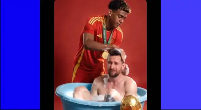 Internautas compartieron memes sobre el último partido de Messi y el triunfo de España. Internautas compartieron memes sobre el último partido de Messi y el triunfo de España.