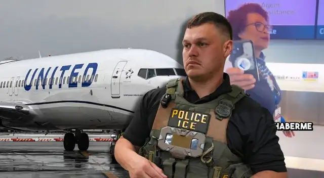 Empleada de United Airlines es acusada de amenazar con ICE a un padre. Empleada de United Airlines es acusada de amenazar con ICE a un padre.