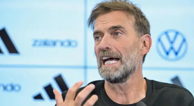 Jurgen Klopp lanzó advertencia durante su presentación como DT de Alemania. Jurgen Klopp lanzó advertencia durante su presentación como DT de Alemania.