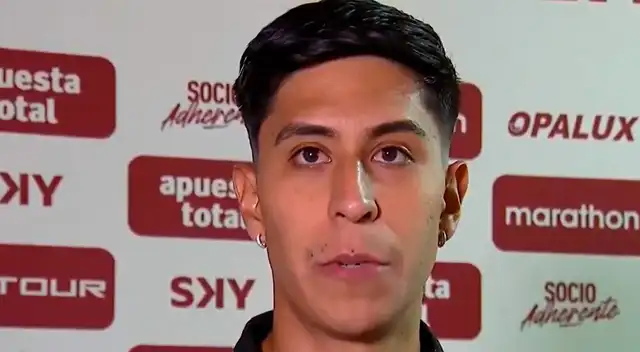 Adrián Quiroz habló tras la victoria de Universitario. Foto: L1 Max Adrián Quiroz habló tras la victoria de Universitario. Foto: L1 Max