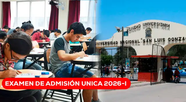 Revisa los resultados del examen de admisión 2026-I de la Universidad Nacional San Luis Gonzaga (UNSLG). Revisa los resultados del examen de admisión 2026-I de la Universidad Nacional San Luis Gonzaga (UNSLG).