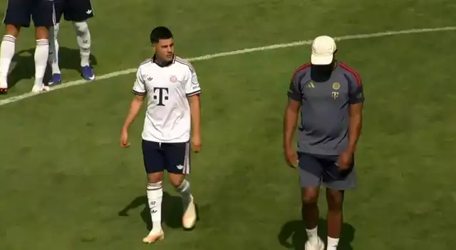 Felipe Chávez recibió dura noticia tras la derrota de Bayern Múnich en pretemporada. Foto: Bayern Múnich