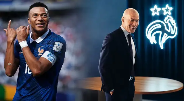 Kylian Mbappé saludó el nombramiento de Zidane como DT de Francia.