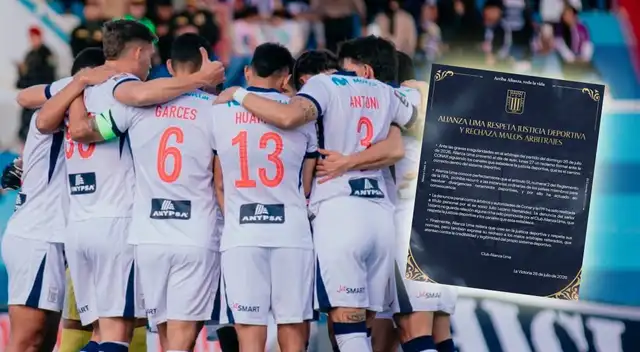 Alianza Lima anunció que presentó reclamo ante la CONAR